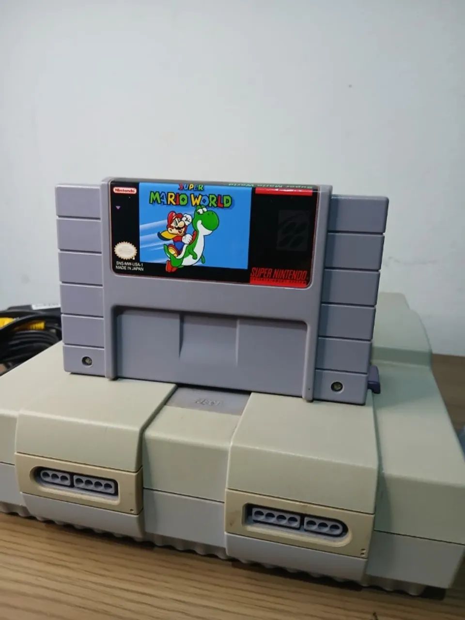 Super Nintendo Fat + Mario World Original  - Foto 2