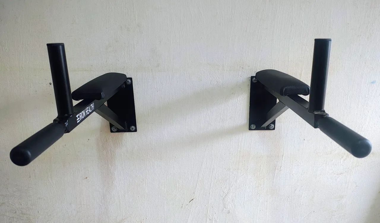 Kit musculação: banco, rack, barras e pesos - Foto 3