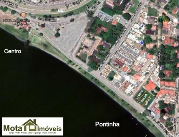 Mota Imóveis - Tem na Pontinha Frontal para Lagoa Ótimo Terreno 585m² com RGI - TE - 231 - Foto 2