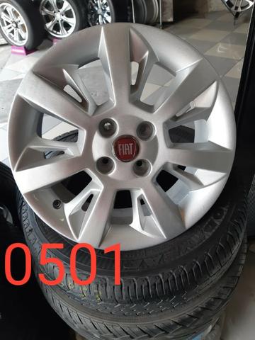 Rodas aro 15 para Palio/Siena/Punto/Bravo/Argo/Mobi/Brava/Wekkend/Linea entre outros carro - Foto 3