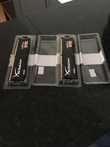 Memória HypeX Fury ddr4