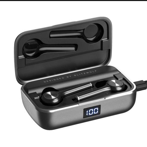 Blitzwolf BW FYE6 - Fone sem fio Bluetooth 5.0 - Completíssimo! - Foto 3