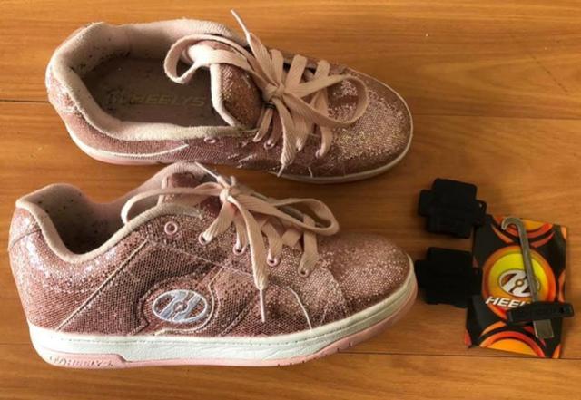 Tenis rodinha importado tam 37 rosa e 35/36 preto