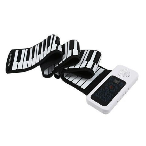 Piano Digital Flexível 88 Teclas De Silicone Kit Completo - Foto 5