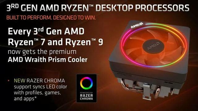 CPU Cooler AMD Wraith Prism RGB - AM4 - Foto 4
