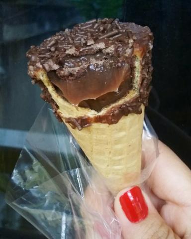 Mini Cone Recheado / Cone trufado - Foto 4