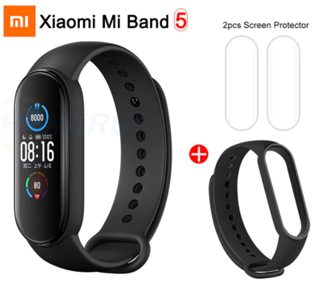 Pulseira Xiaomi Mi Band 5 + Película e Brinde - Foto 3