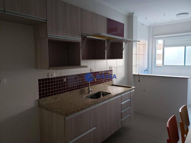 Lindo apartamento com suíte e sacada a venda em santos - Foto 11