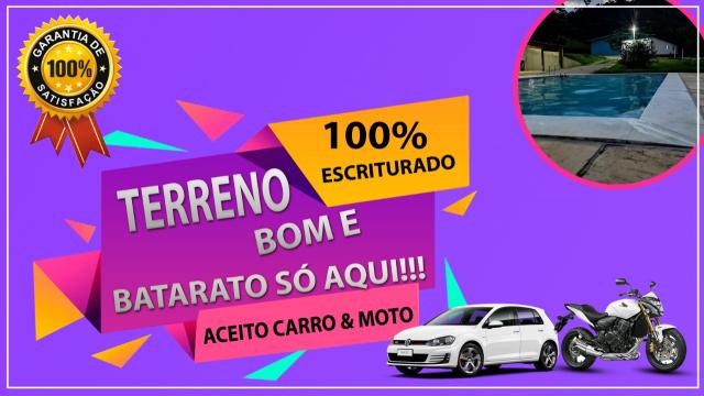 Invista em terra 1.000m²