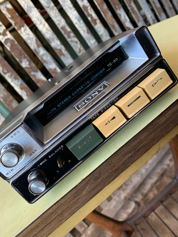 AnRadio automotivo SONY estéreo Cassette CORDER -Tc20 - Foto 4
