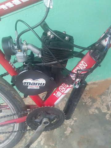 Bike motorizada 80cc Semi nova - Foto 2
