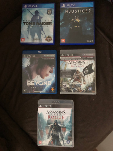 Jogos de ps4 e ps3