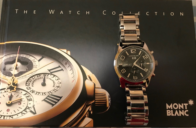 Relógio Montblanc Time Walker Chronograph Pilot automático 
