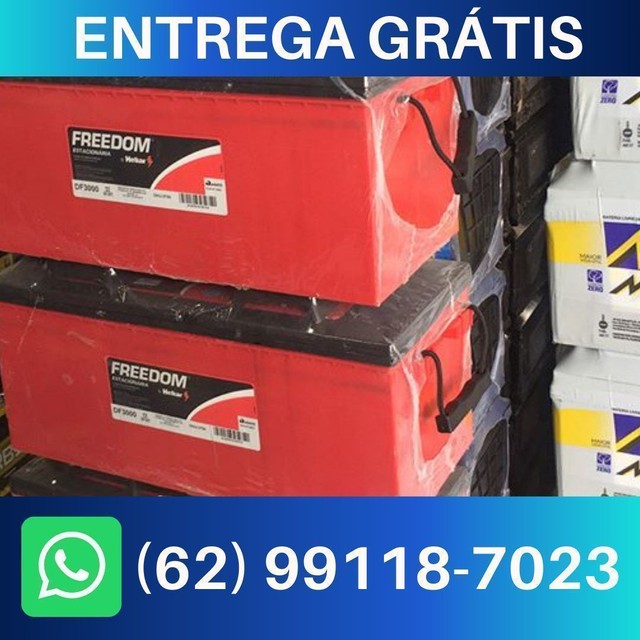 Bateria Carro Bateria de Caminhão Bateria Com Entrega - Foto 3