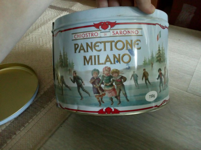 Lata de Panetone Italiano Antiga - Foto 4