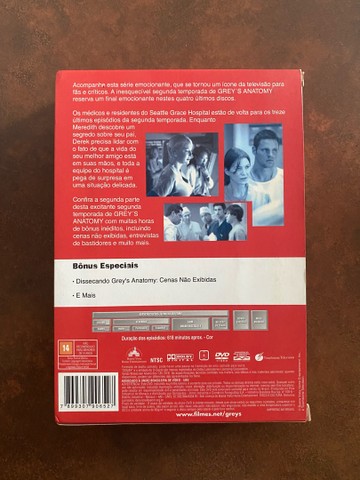 Dvds - Greys Anatomy 2* Temporada Parte Dois - Foto 5