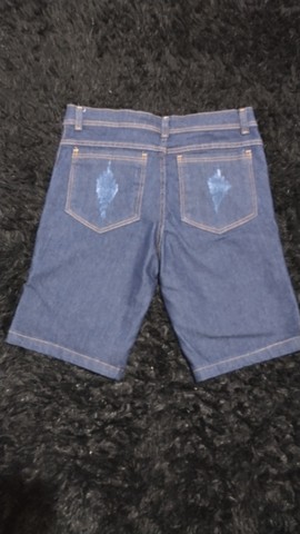 Bermuda jeans masculina - Foto 2