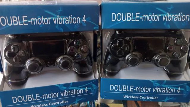 Controle Ps4 Joystick Sem Fio Wireless Recarregável Preto em