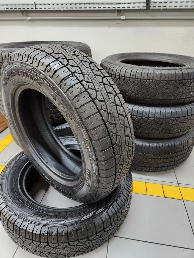 Jogo Pneu Pirelli Scorpion ATR 225/65 R17 praticamente zero. - Foto 6