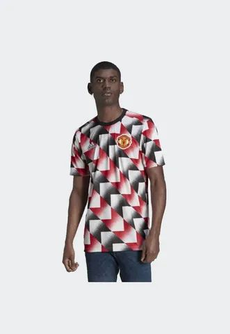 Camisa Manchester United Pré-Jogo 21/22 - Primeira Linha