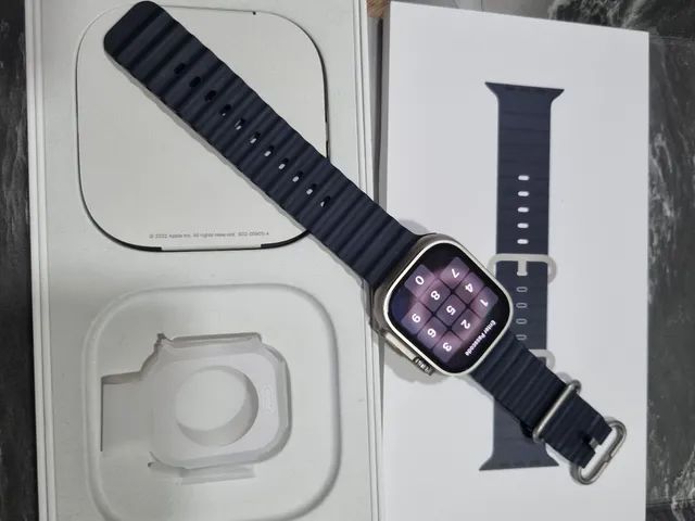 SmartWatch Apple Watch Ultra 2 GPS + Cellular 49mm Titânio Roxo S