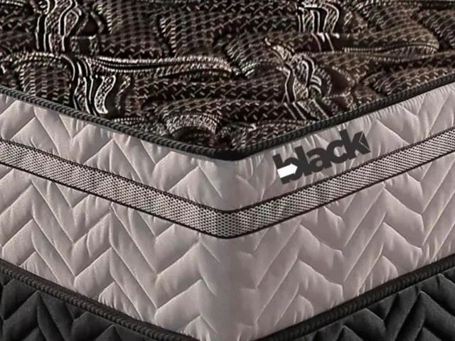 Colchão Black Molas Extrapedic Casal - 138x188x28 - Receba Amanhã!!Jun00116 - Foto 2