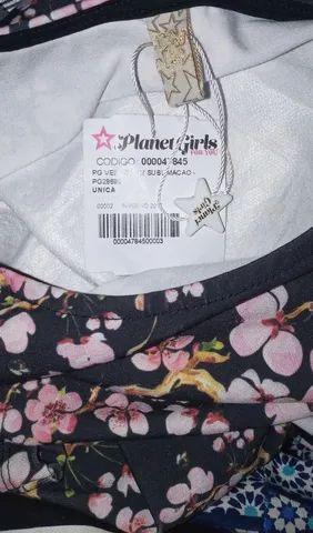 VESTIDO PLANET GIRLS COM SUBLIMAÇÃO NOVO- M- - Foto 5