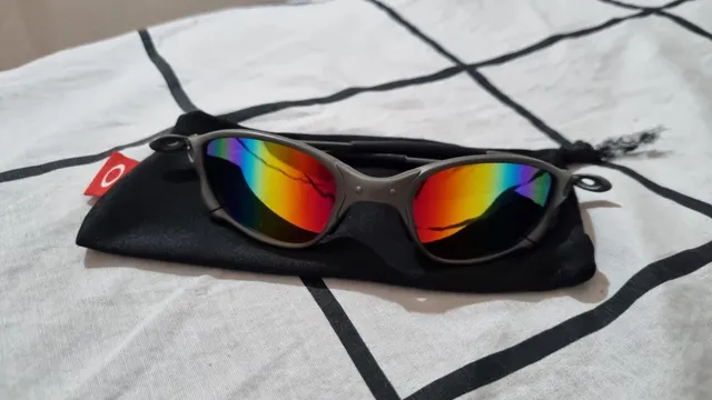 Óculos de Sol Oakley Juliet X Metal Lente Prizm Borrachinha Rosa