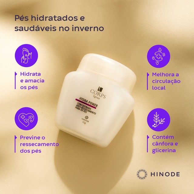 Hydra power concentrado anti Ressecamento para os pés  - Foto 2