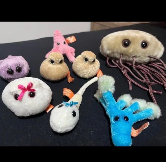 Giant hot sale stuffed microbes