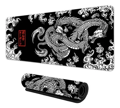 Mousepad Dragão Chinês 90x40x3mm