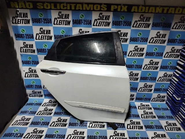 porta traseira direit honda civic 2017  2018 2019 2020 2021 completa cor branca