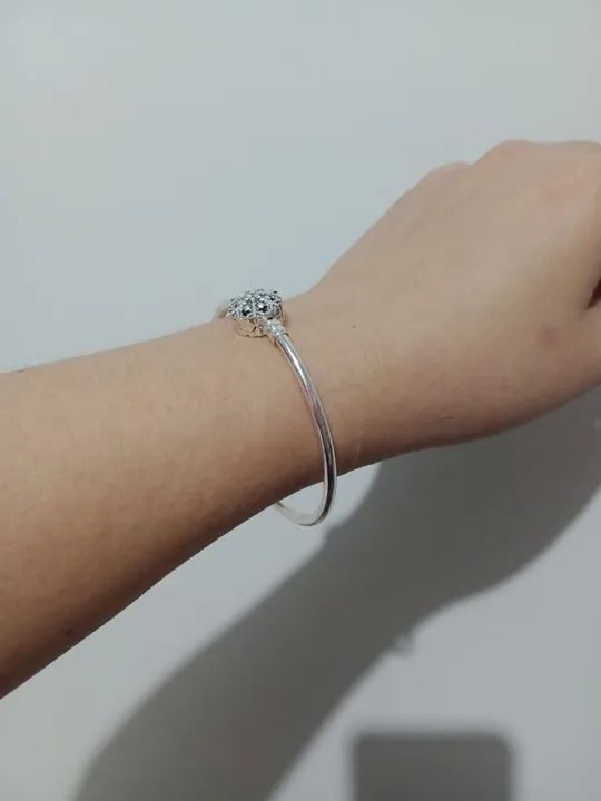Pulseira Pandora Original com Encanto de Flocos de Nevelor