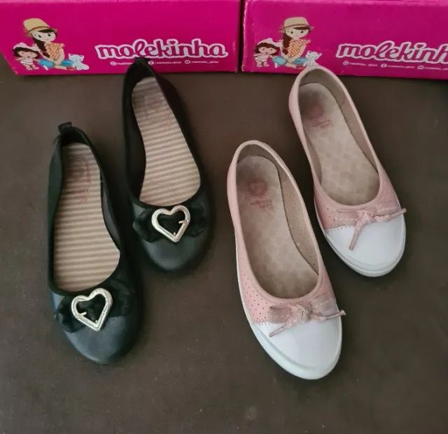 2 Sapatilhas Molequinha Tam 31 & 32 (originais / usadas) R$ 40,00 - Foto 6