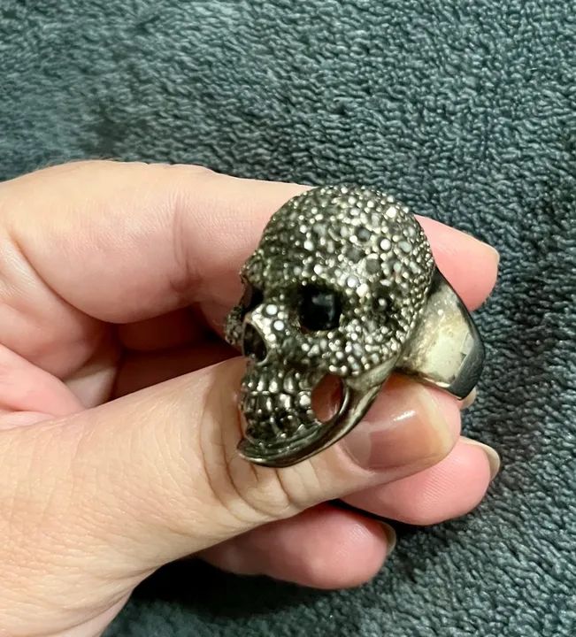 Anel de caveira - Foto 3