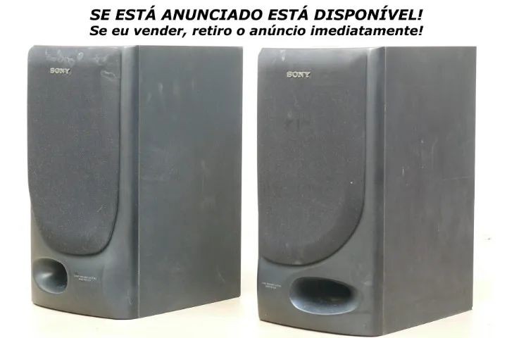 PAR de caixas Sony LEIA o anúncio! - Foto 2