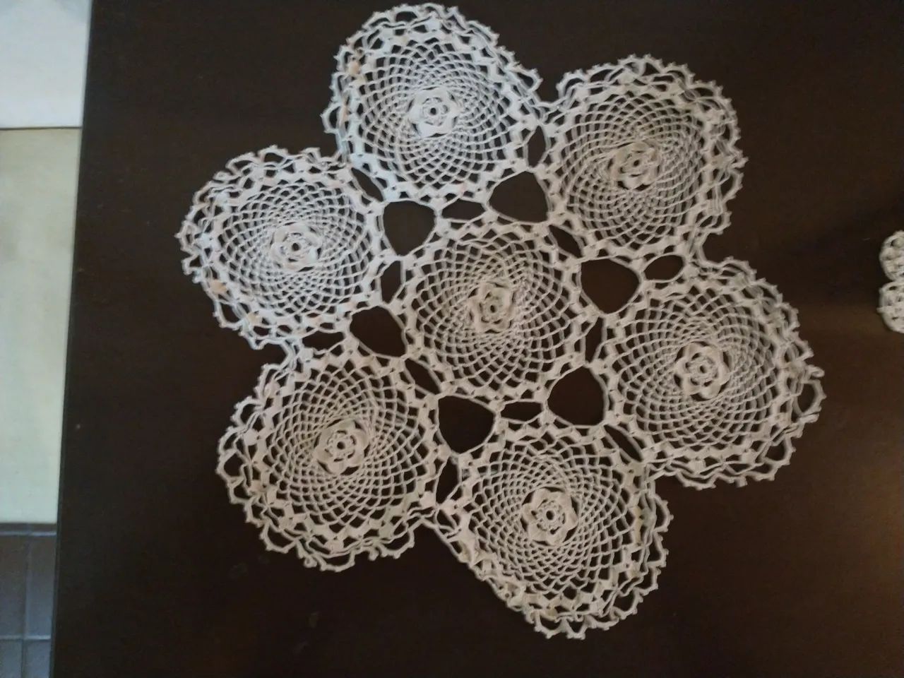 Conjunto 3 toalhas de renda  - Foto 3