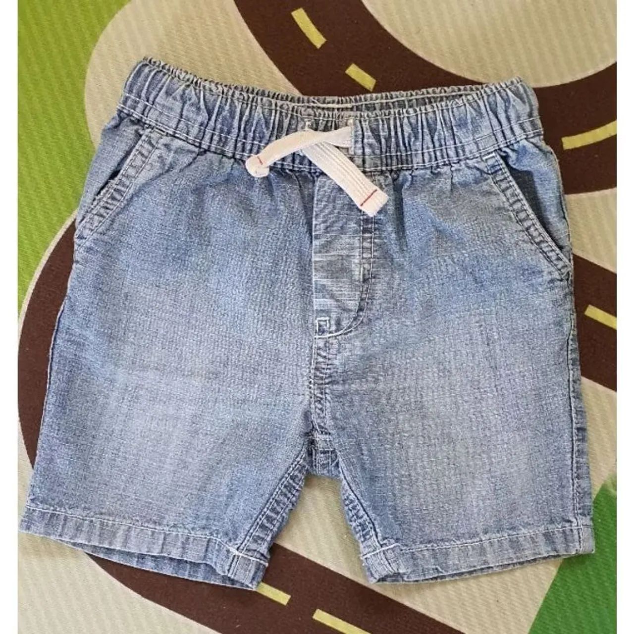 Short Jeans, Carter's, Tamanho 12 meses