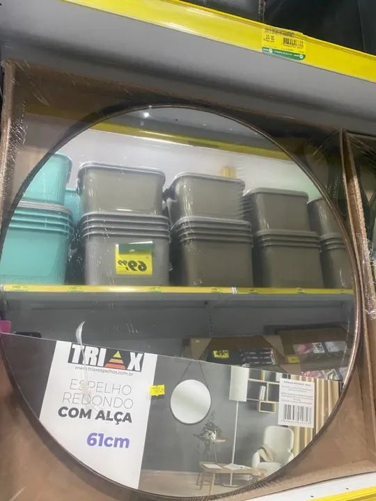 Espelho redondo 61cm 