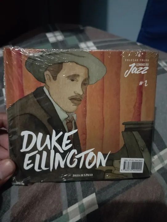 Lendas do Jazz - Duke Ellington - Coleção Folha voltar. 1 ao 4