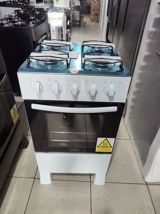 Fogão 4 Bocas realce ares branco (sem acendimento automático) novo 1 ano de garantia 