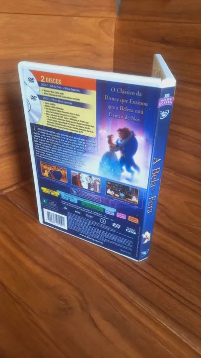 a bela e a fera - dvd duplo - Foto 3