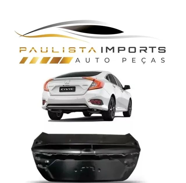 Tampa Traseira Honda Civic G10 2017 2018 2019 2020 2021 2022 ( Nova )