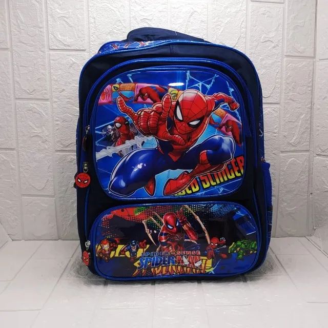 Mochila Infantil Homen Aranha Spider Da021125 - Foto 3