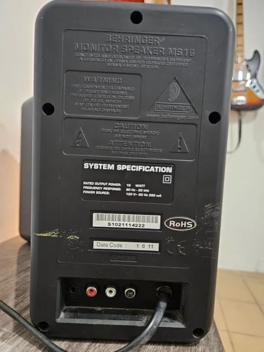 Monitor Behringer MS16 Em excelente estado - Foto 2