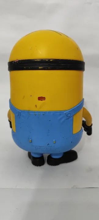Boneco Minions Stuart Thinkways Usado  - Foto 4