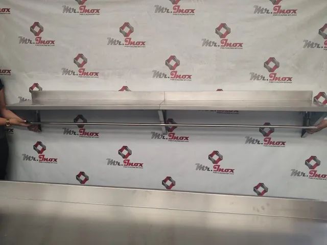 Mesas inox para hamburgueria/ fabricamos sob medida  - Foto 3