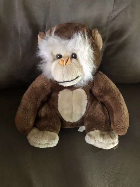 Pelúcia macaco Parmalat original anos 90 - Foto 2