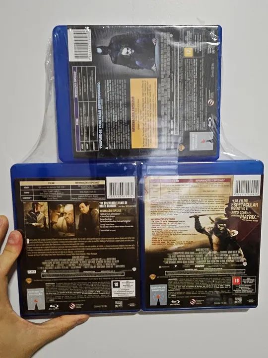3 Filmes Blu-ray - Batman - 300 - Os Infiltrados - Foto 3