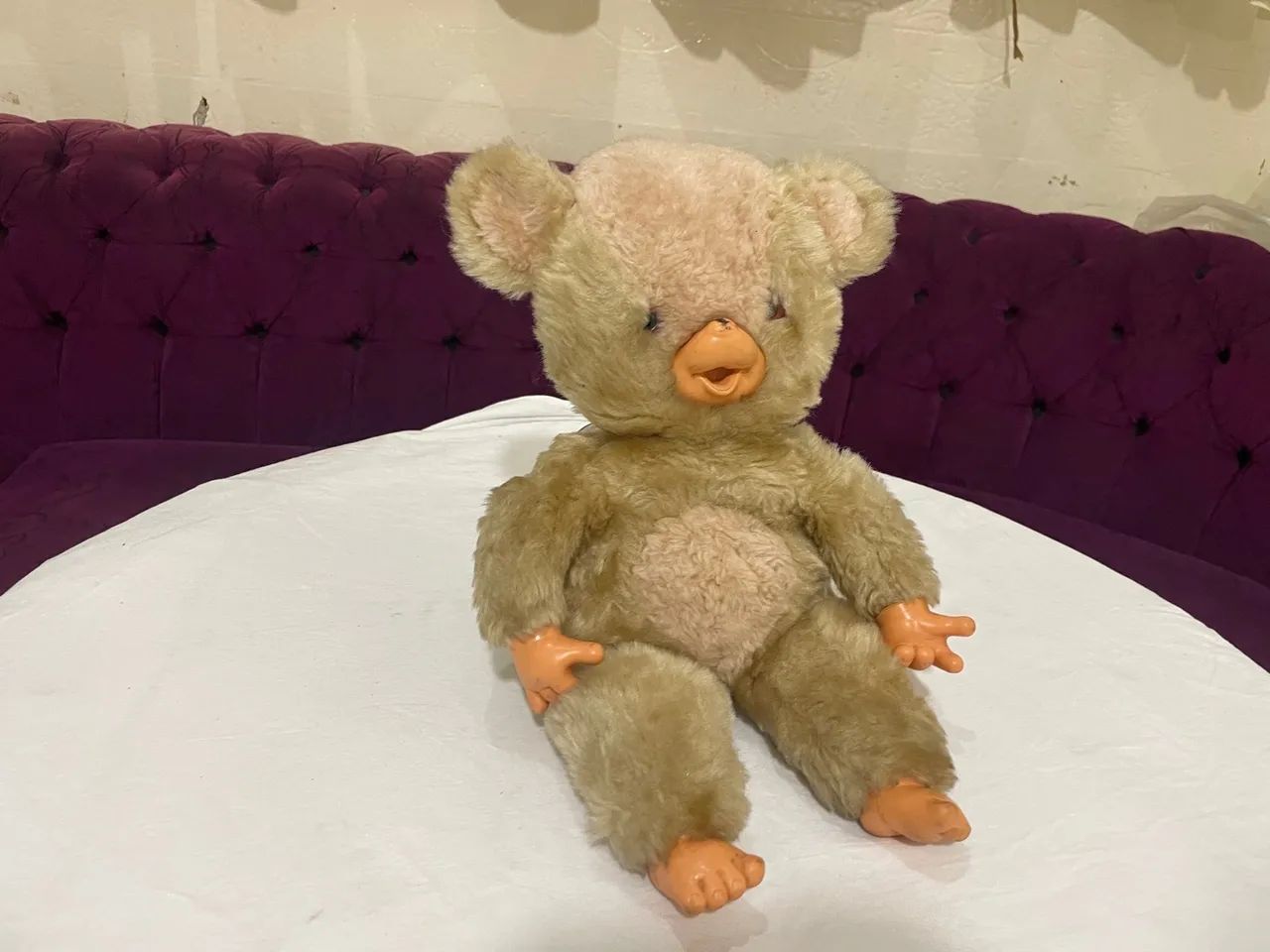 Brinquedo / Pelúcia Ursa Peposa Antiga  - Foto 3